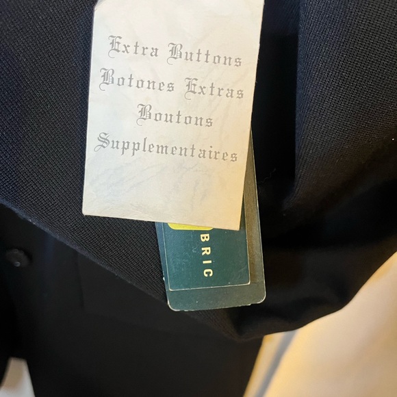 Lauren Ralph Lauren | NWT Black Wool Velvet Equestrian-style  Jacket | Size 10 - Picture 7 of 9